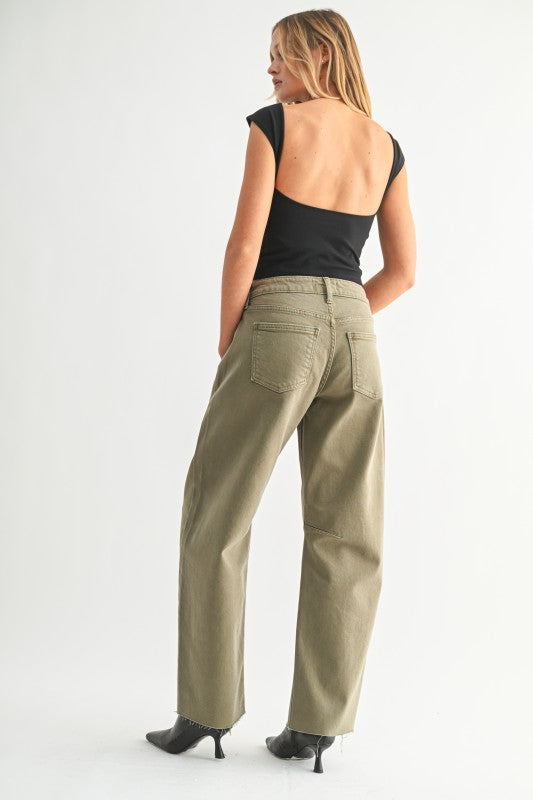 Clooney Barrel Denim