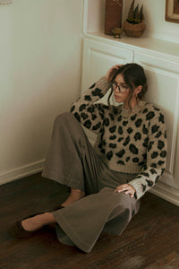 Katie Leopard Sweater