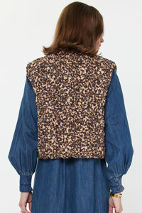 Leopard Quilting Vest