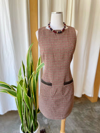 Clara Houndstooth Mini Dress