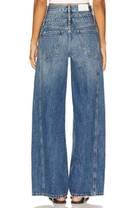 Caleb High Rise Relaxed Stacked Waist - ECHO