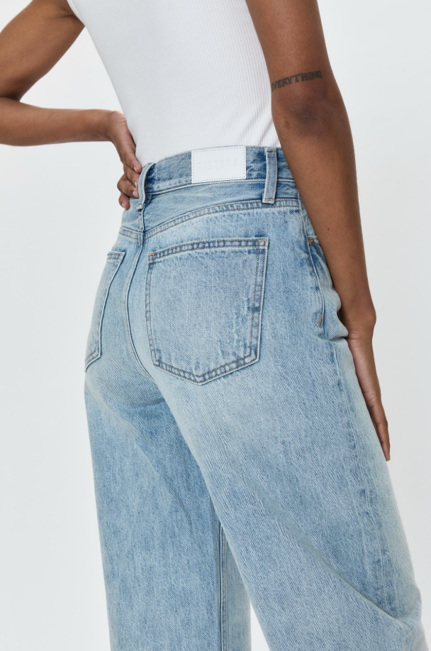 Wes High Rise Barrel Jean - Clever