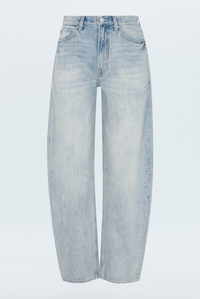 Wes High Rise Barrel Jean - Clever