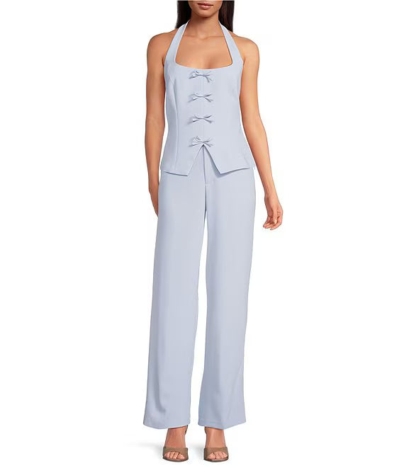 Valli High Rise Flare Leg Pants