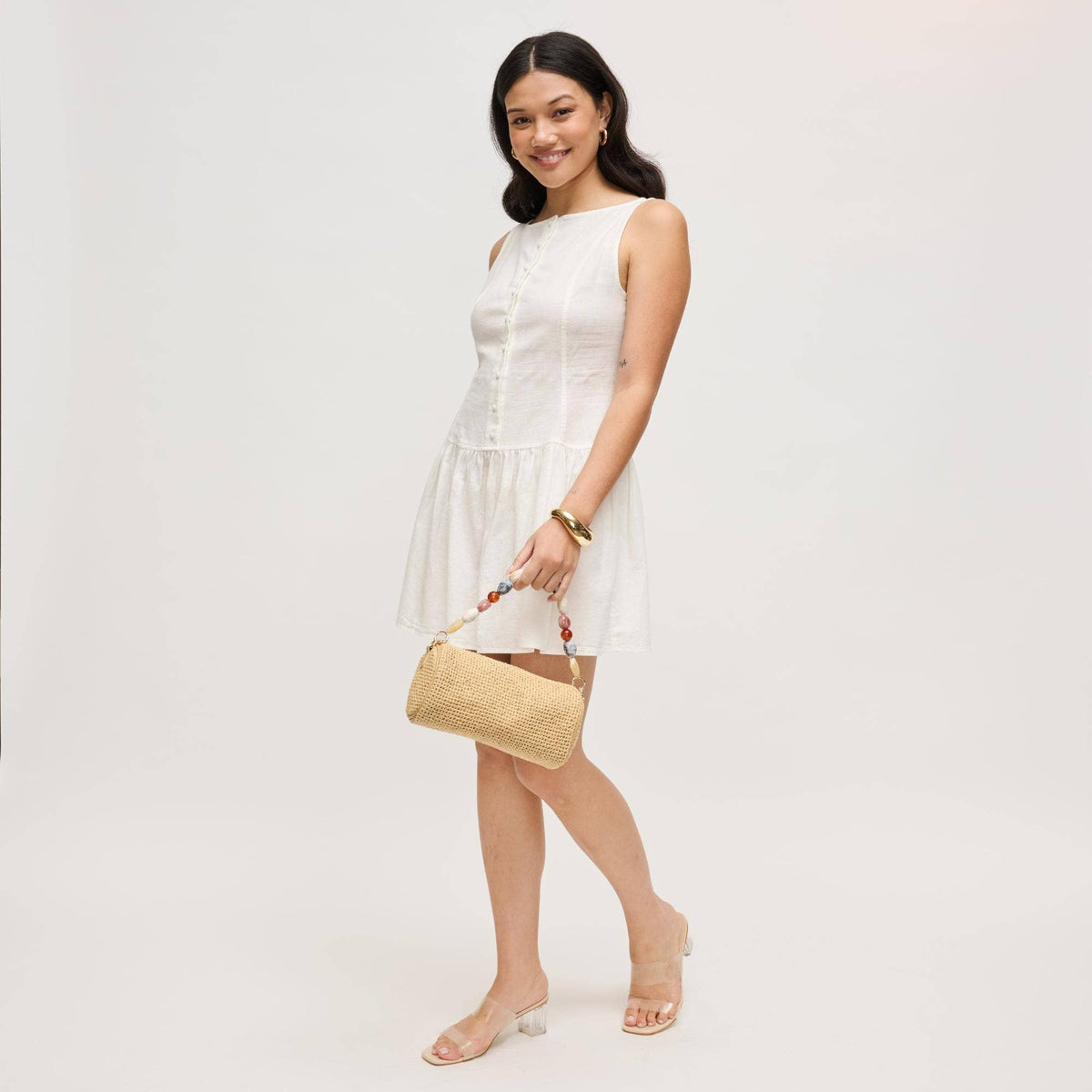 Rachel Straw Clutch - Assorted Colors