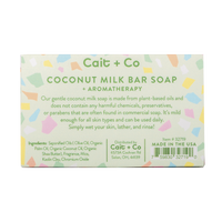Cait & Co Emerald Coconut Milk Bar Soap