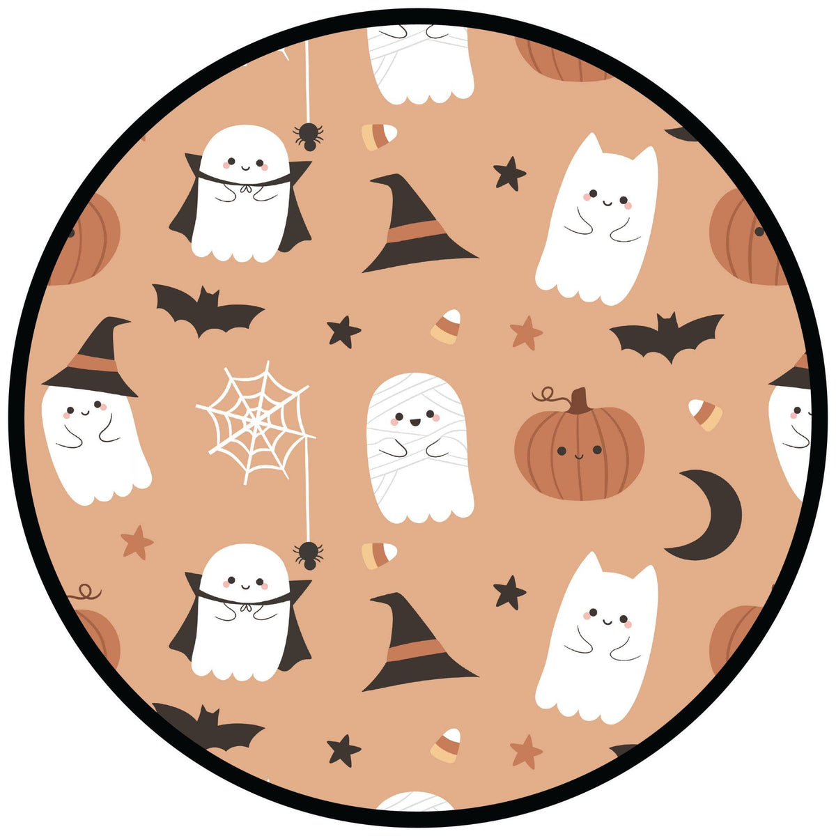 Boo-Tastic Halloween Glow in the Dark Bamboo Baby Pajamas