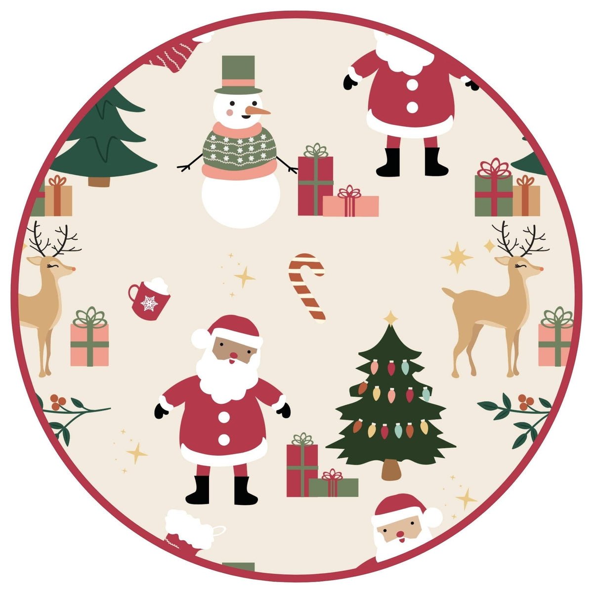 Cozy Christmas Bamboo Convertible Baby Pajama