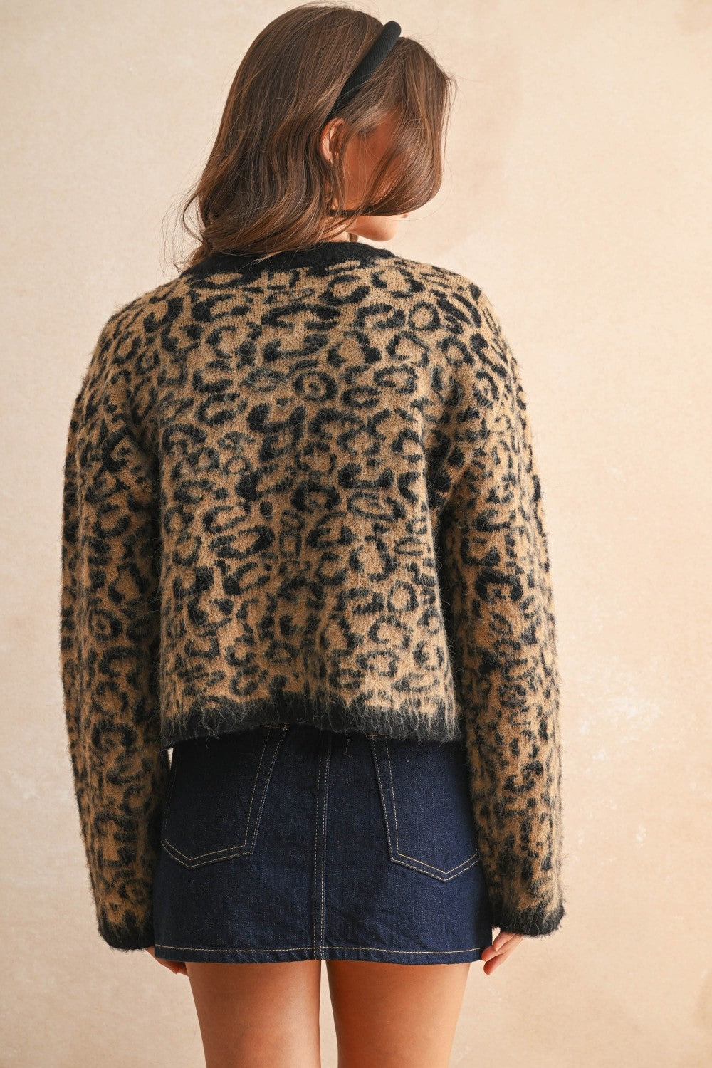 Josie Leopard Cardigan