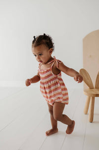 Baby Tie-Smocked Bodysuit