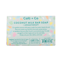Cait & Co Turquoise Coconut Milk Bar Soap