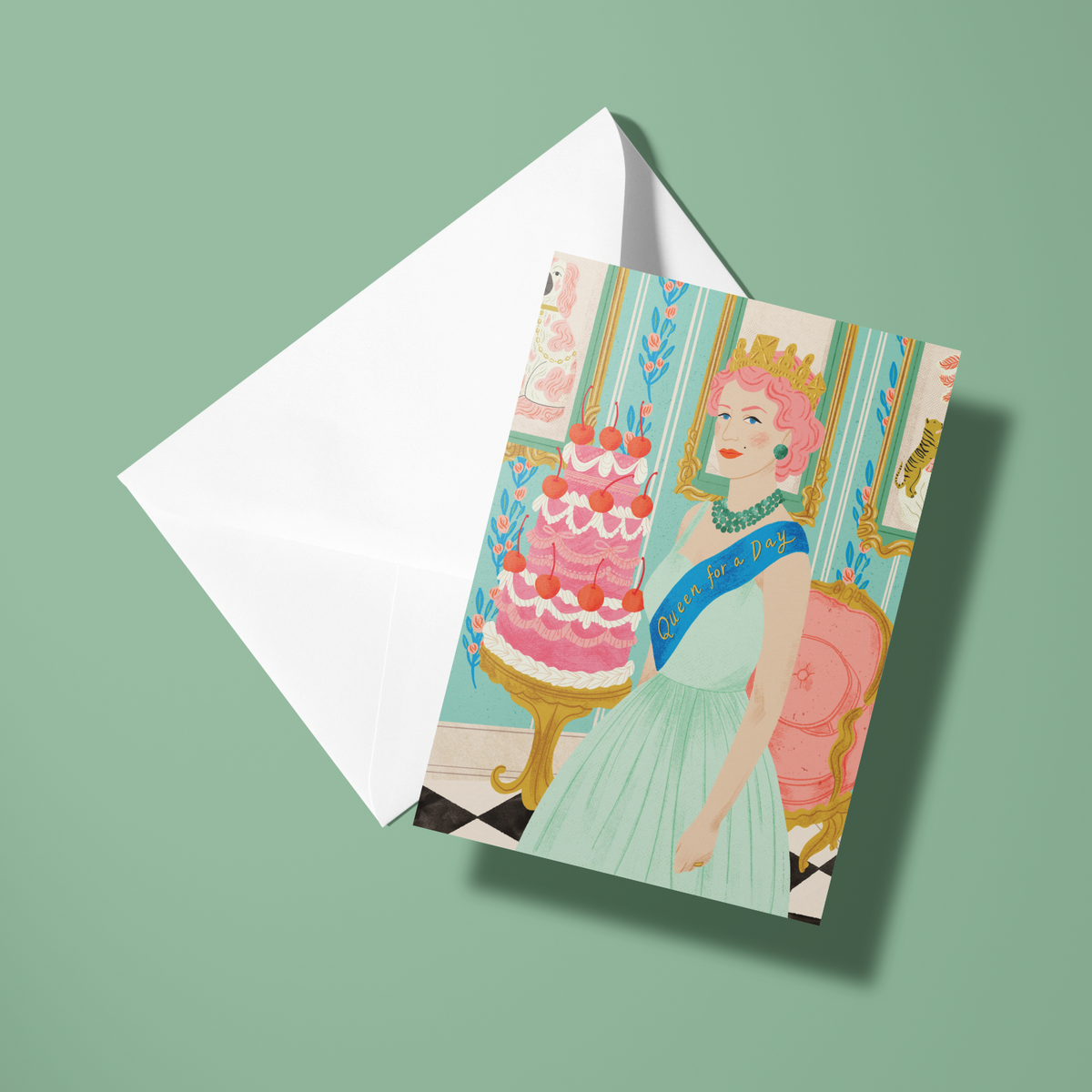 Queen For A Day Card