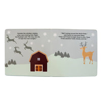 Christmas Train Holiday Children's Board Book Baby Gift