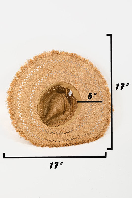 Belize Straw Hat - Assorted Colors
