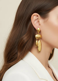 Abstract Drop Earrings