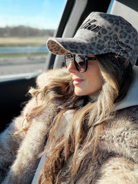 Strong as a mother® Canvas Hat - Leopard