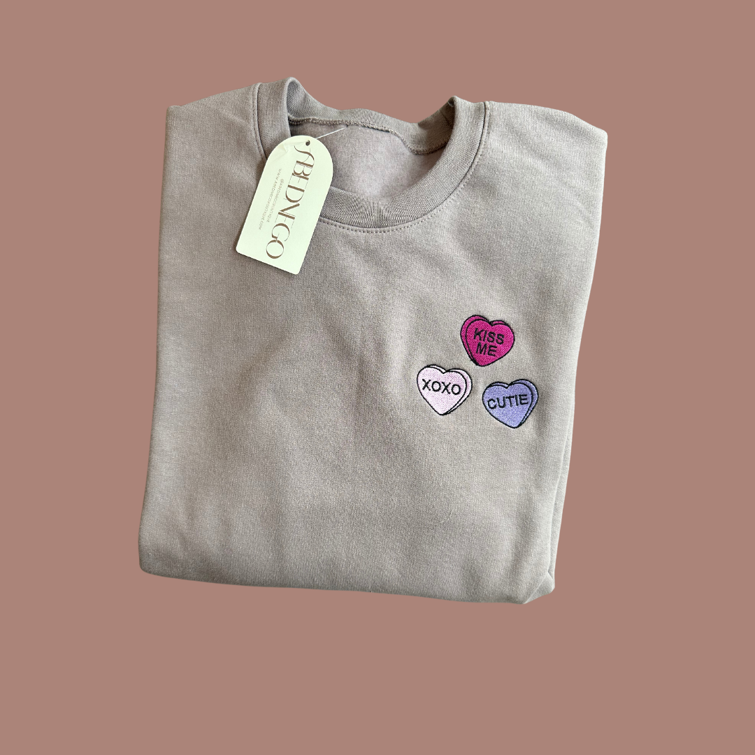 Nice Candy Hearts - Purple