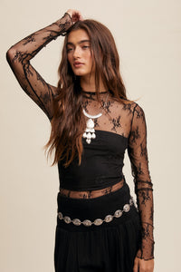 Dita Lace Long Sleeve - Assorted Colors