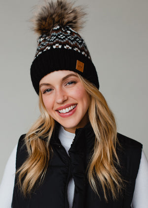 Maybelle Pom Beanie - Assorted Colors