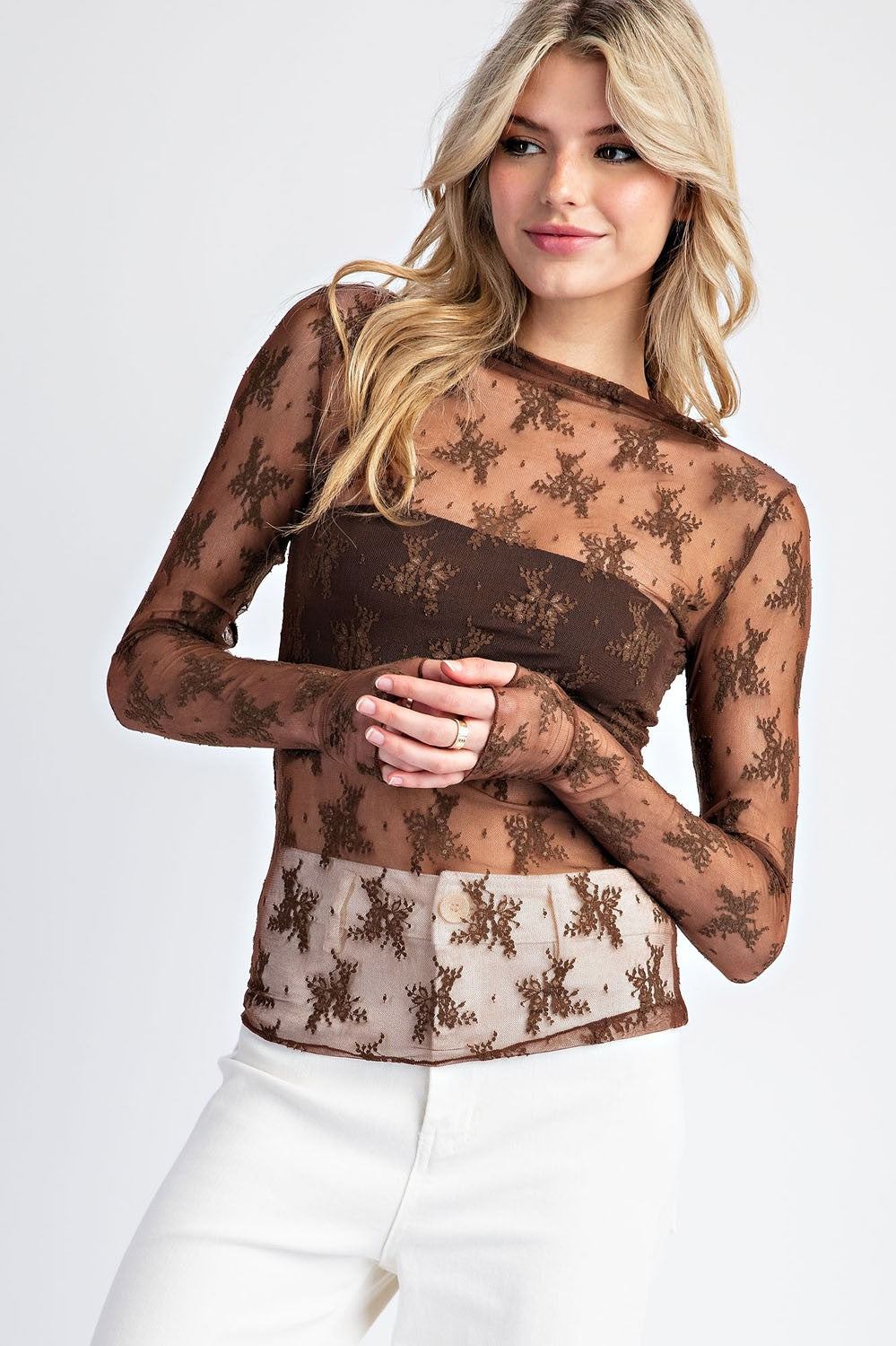 Dita Lace Long Sleeve - Assorted Colors