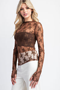 Dita Lace Long Sleeve - Assorted Colors