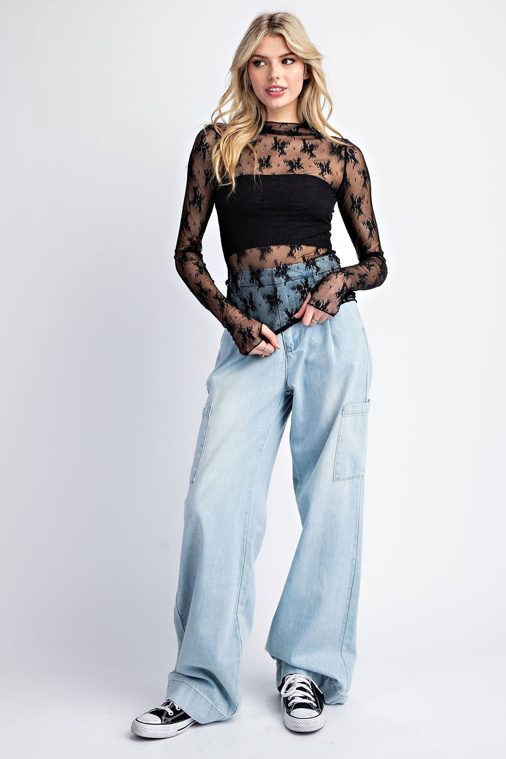 Dita Lace Long Sleeve - Assorted Colors