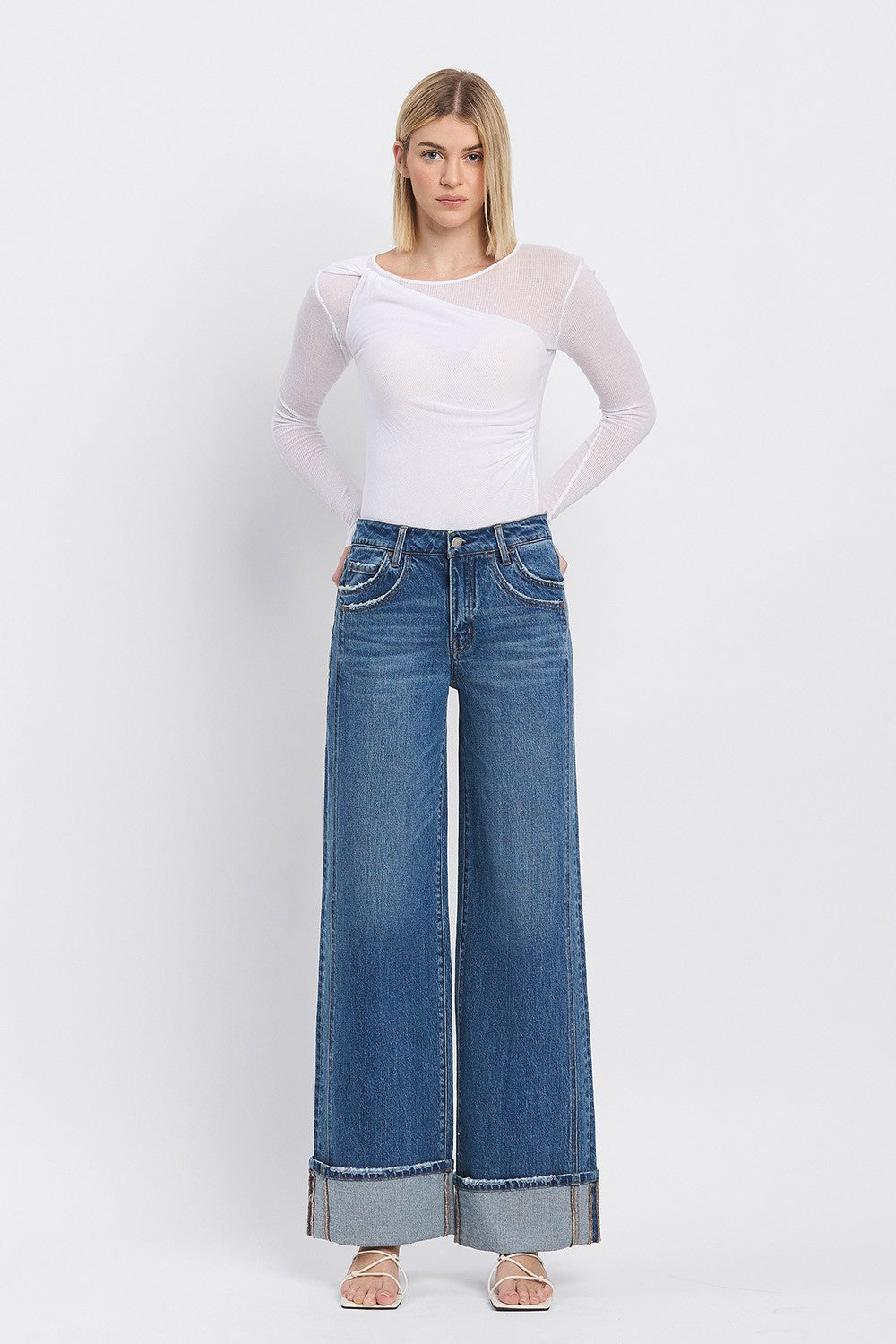 Rosie Baggy Wide Jeans