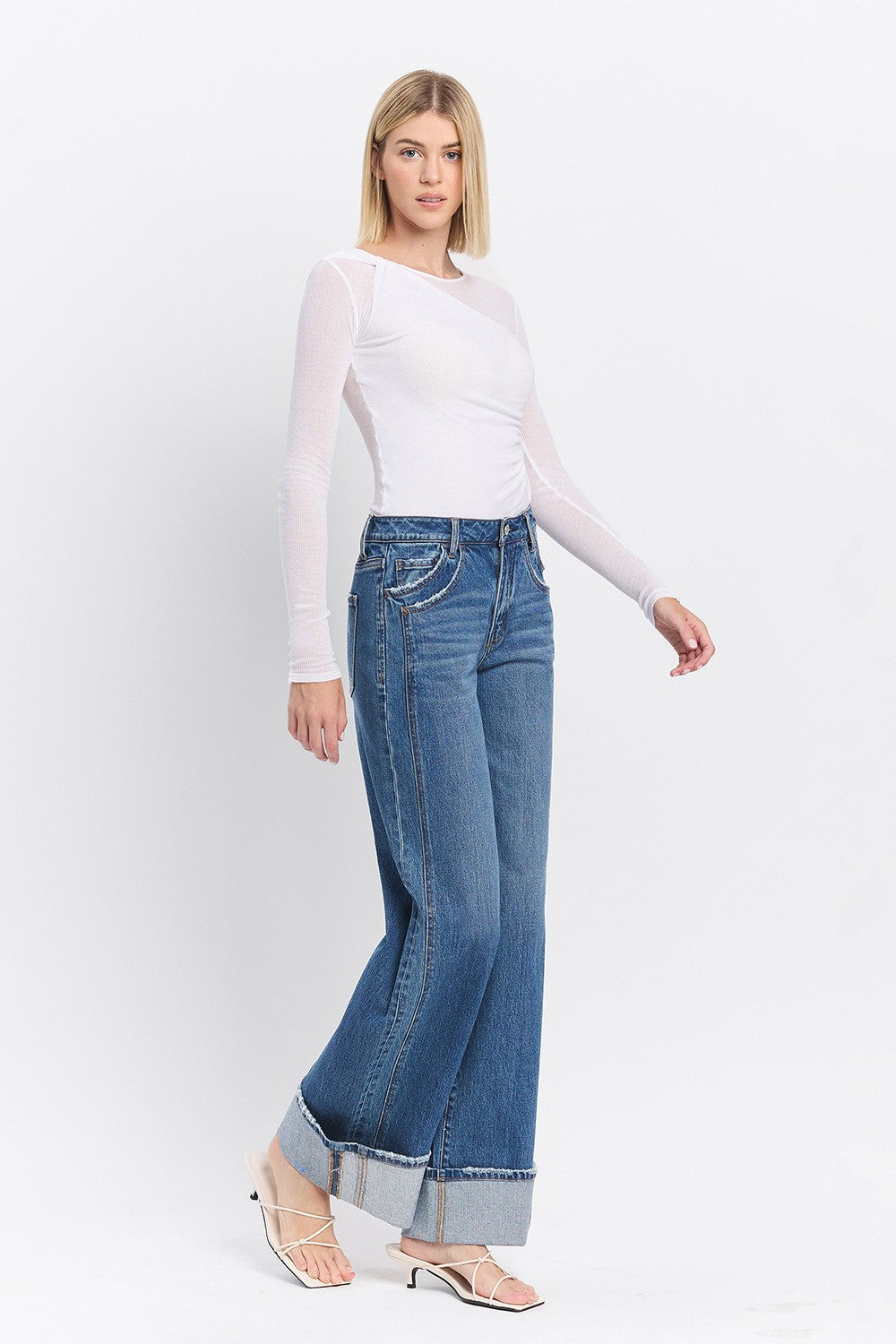 Rosie Baggy Wide Jeans