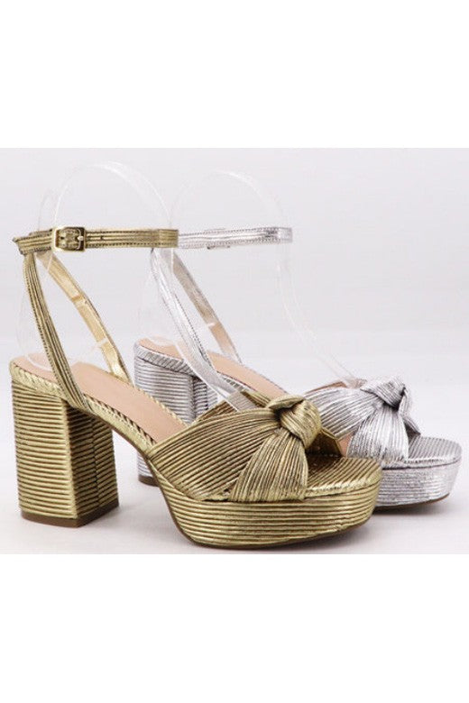 Vicky Gold Heel