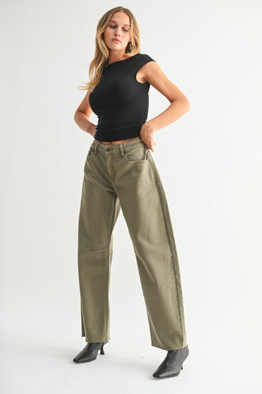 Clooney Barrel Denim