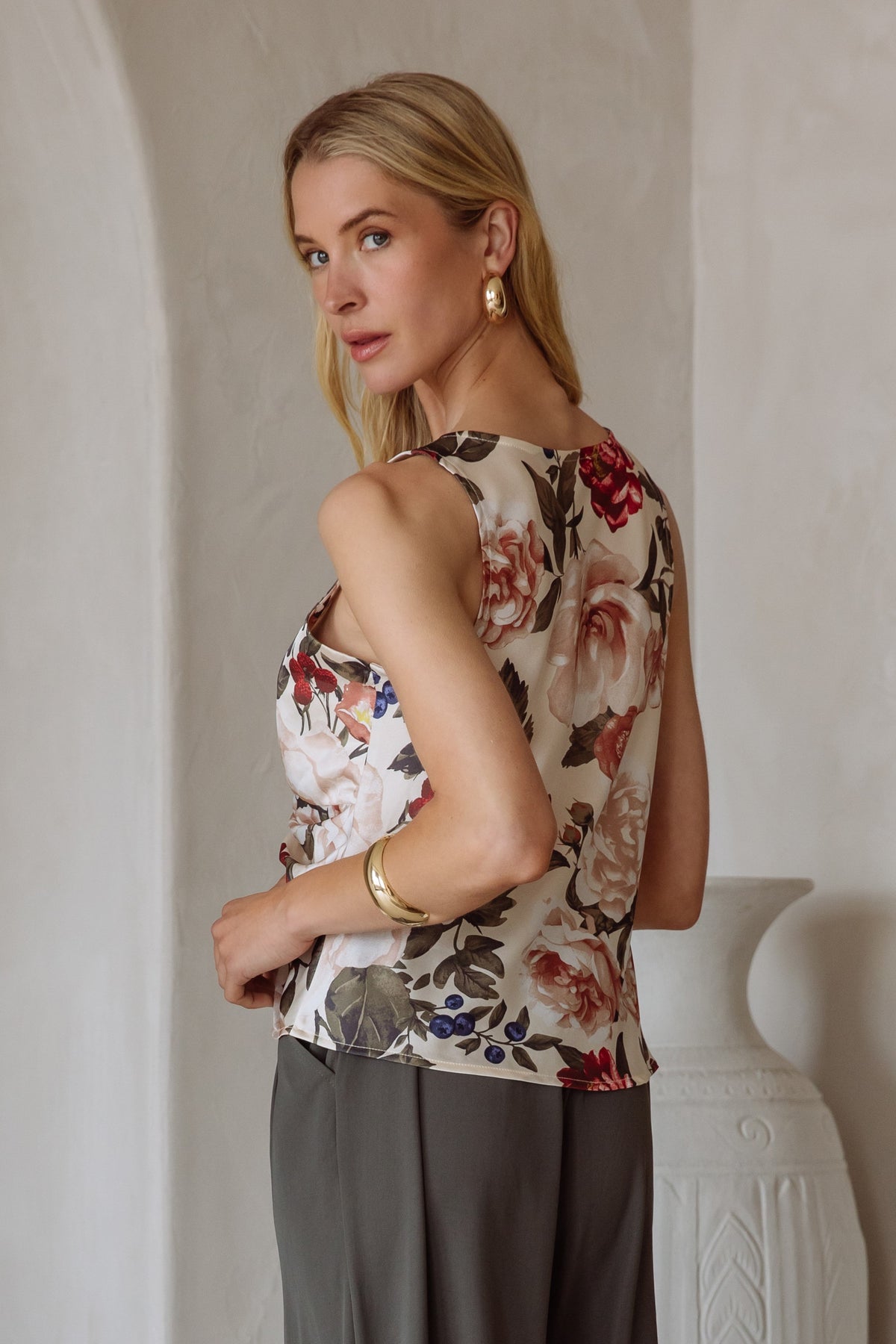Naomi Floral Top