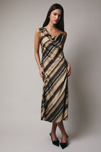Coffee Swirl Dress