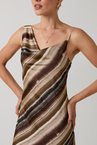 Coffee Swirl Dress