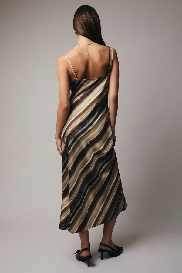 Coffee Swirl Dress
