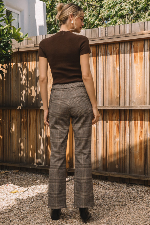 Kayla Plaid Pants