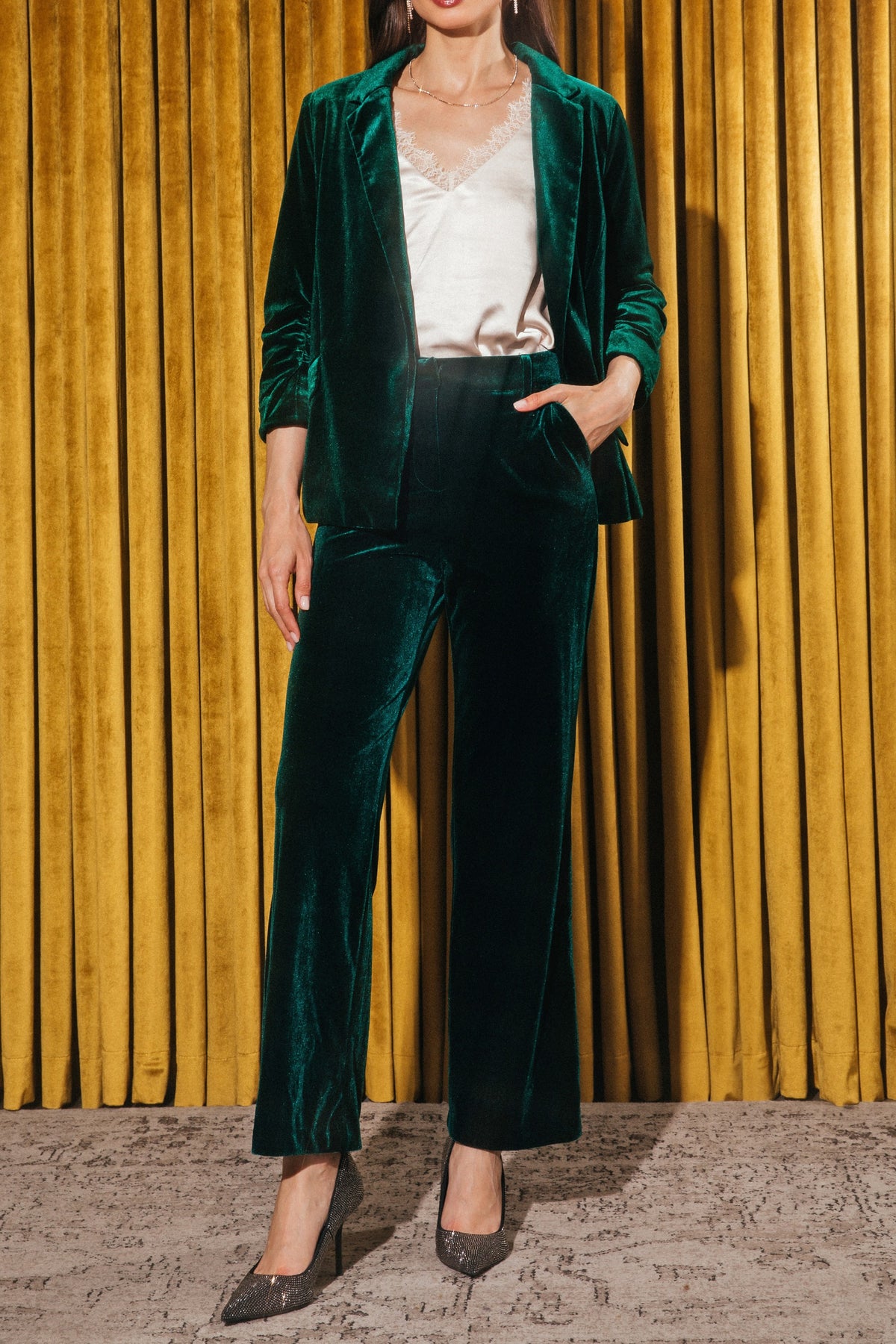 Holiday Velvet Pants