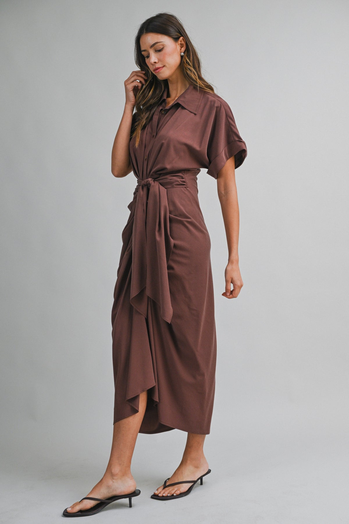 Rosie Tie Front Dress