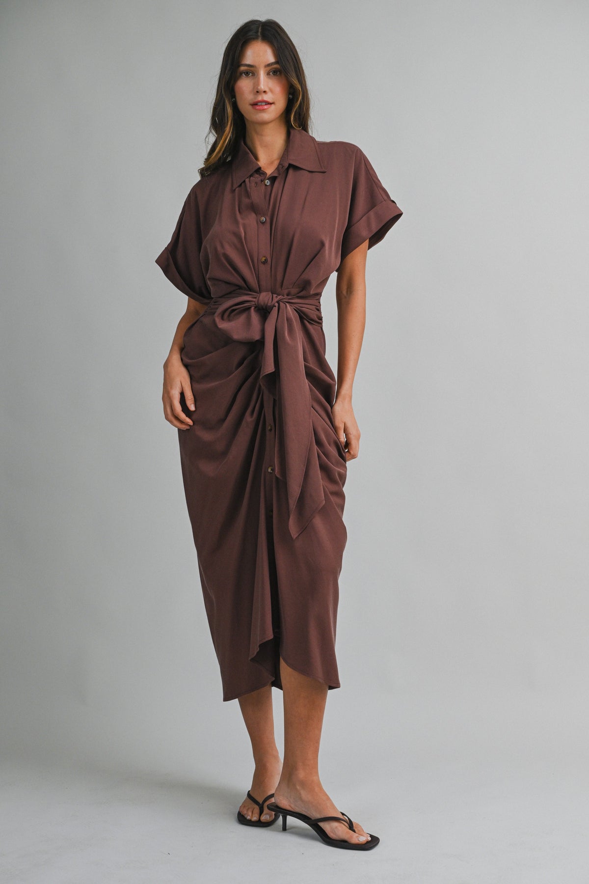 Rosie Tie Front Dress