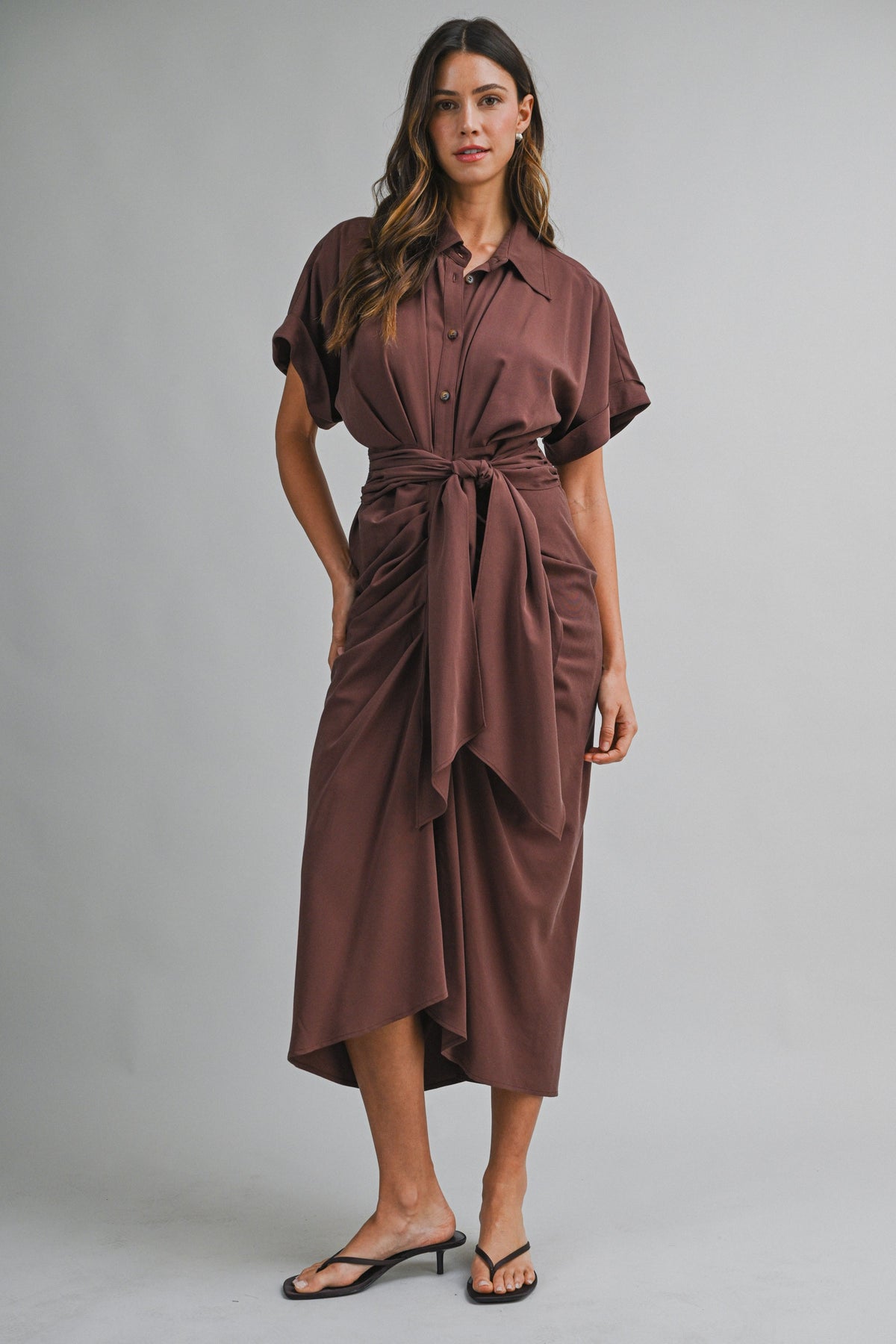 Rosie Tie Front Dress
