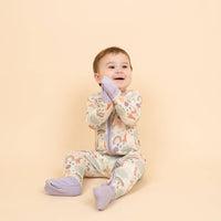 Magical Unicorns Bamboo Convertible Baby Pajamas
