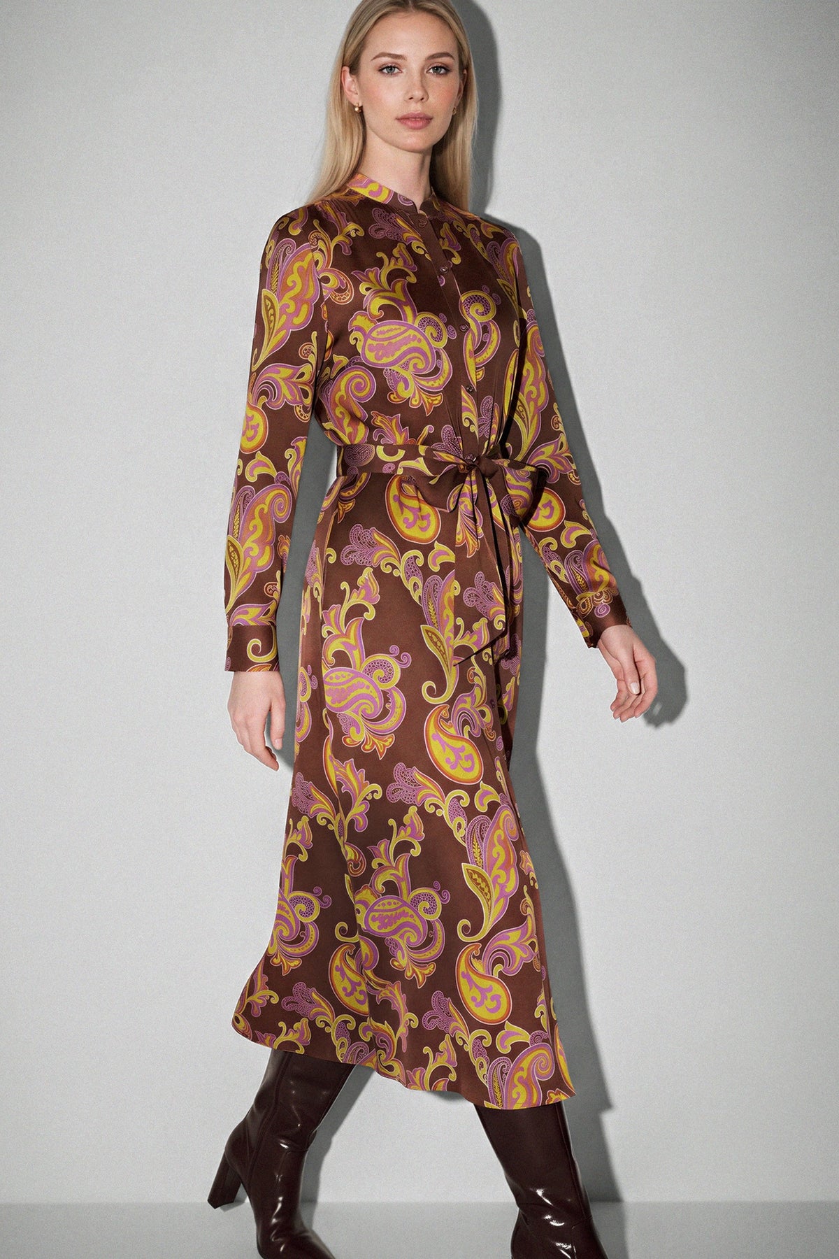 Paisley Midi Dress