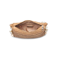 Steph Seasonal Seashell Straw Bag Evening Bag