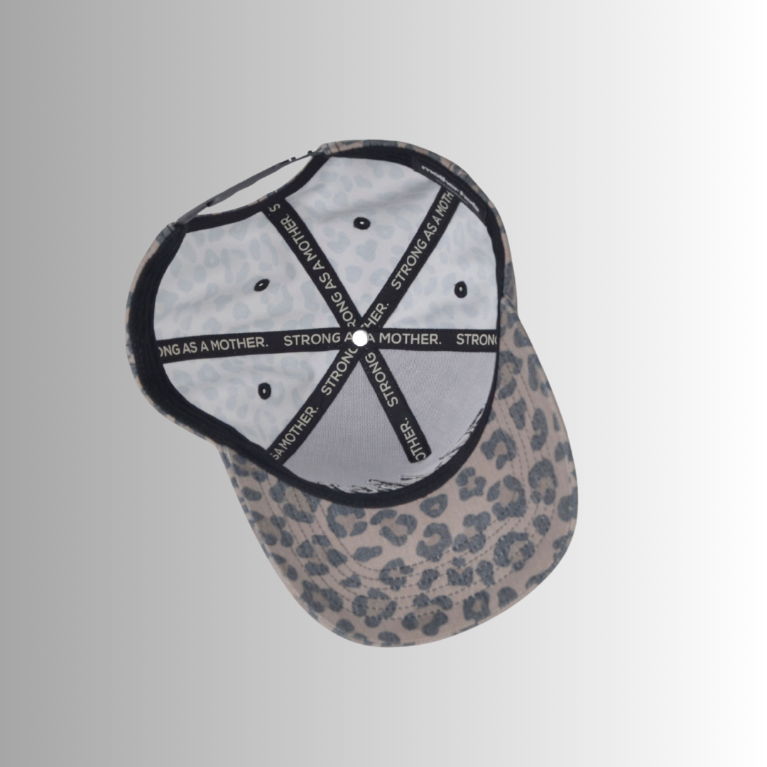 Strong as a mother® Canvas Hat - Leopard