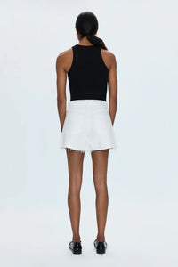 Kennedy Mid Rise Short - Antique White