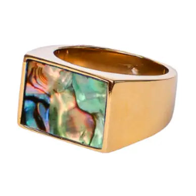 Abalone Stone Signet