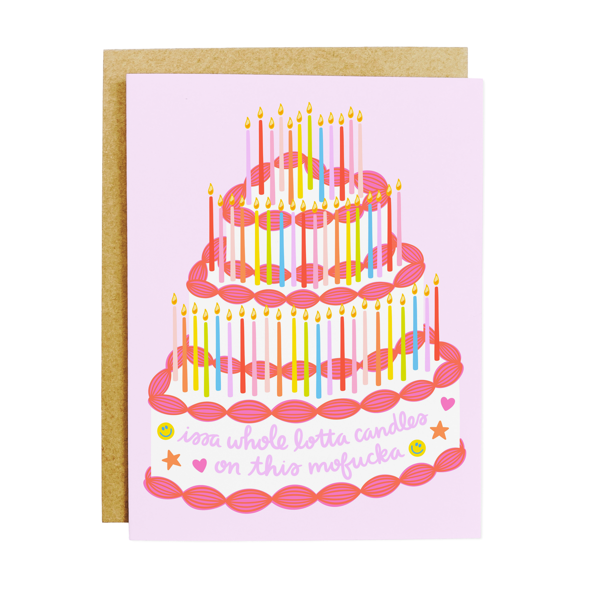 Whole Lotta Candles Birthday Card