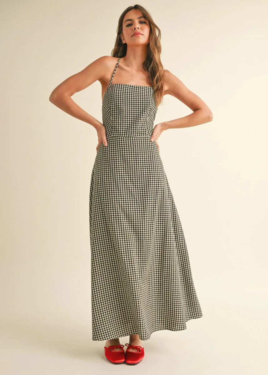 Ginger Gingham Dress
