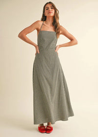 Ginger Gingham Dress