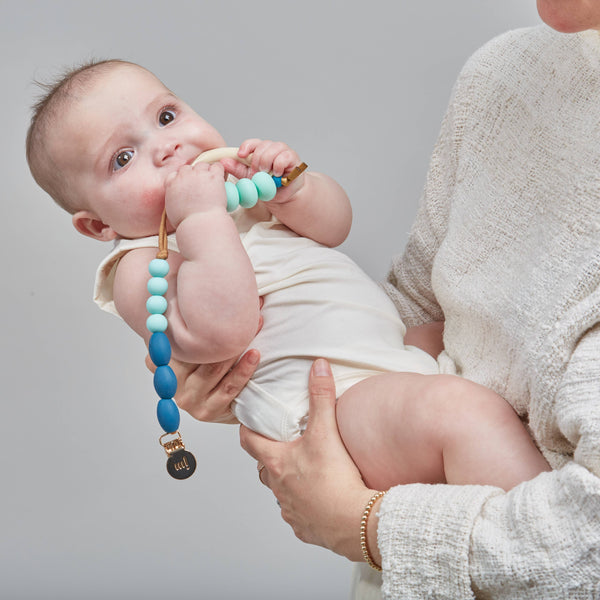 Ocean Arch Teether + Clip Set