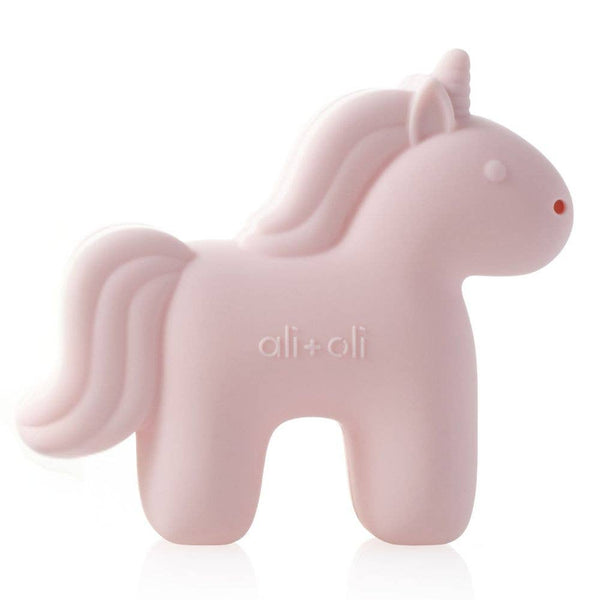 Ali+Oli 3pc Unicorn Bath Toys BPA-Free Food-Grade Silicone